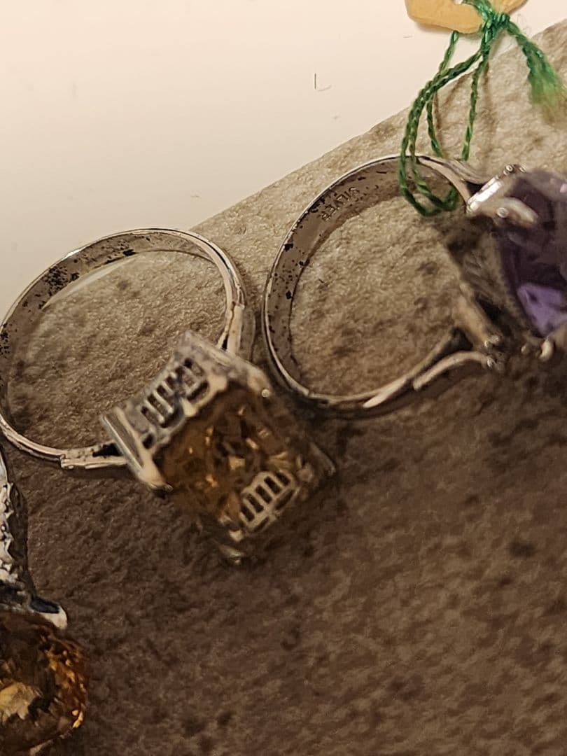 パール　石系　ネックレス　指輪セット　アクセサリーまとめ　遺品整理