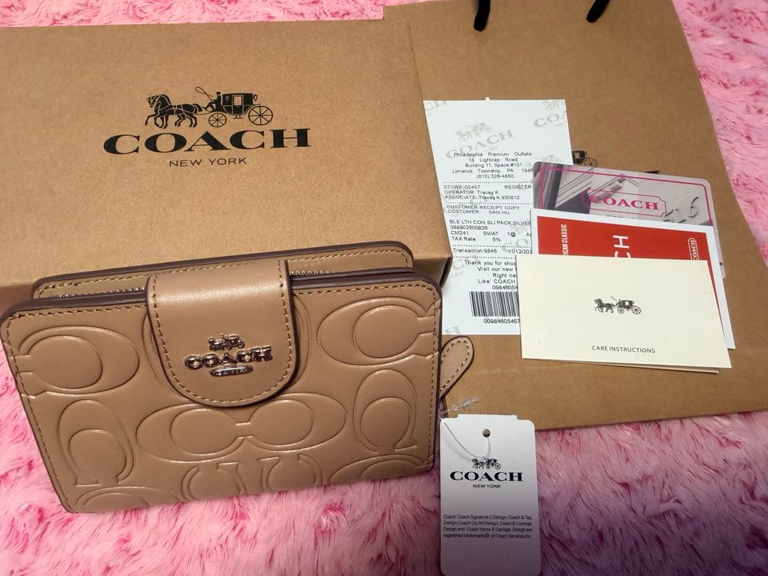 coach 新品未使用品　財布
