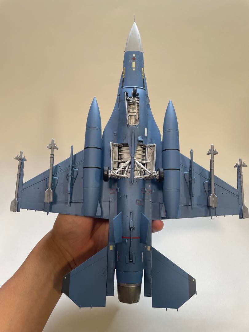 【プラモデル完成品】1/48航空自衛隊F-2A戦闘機