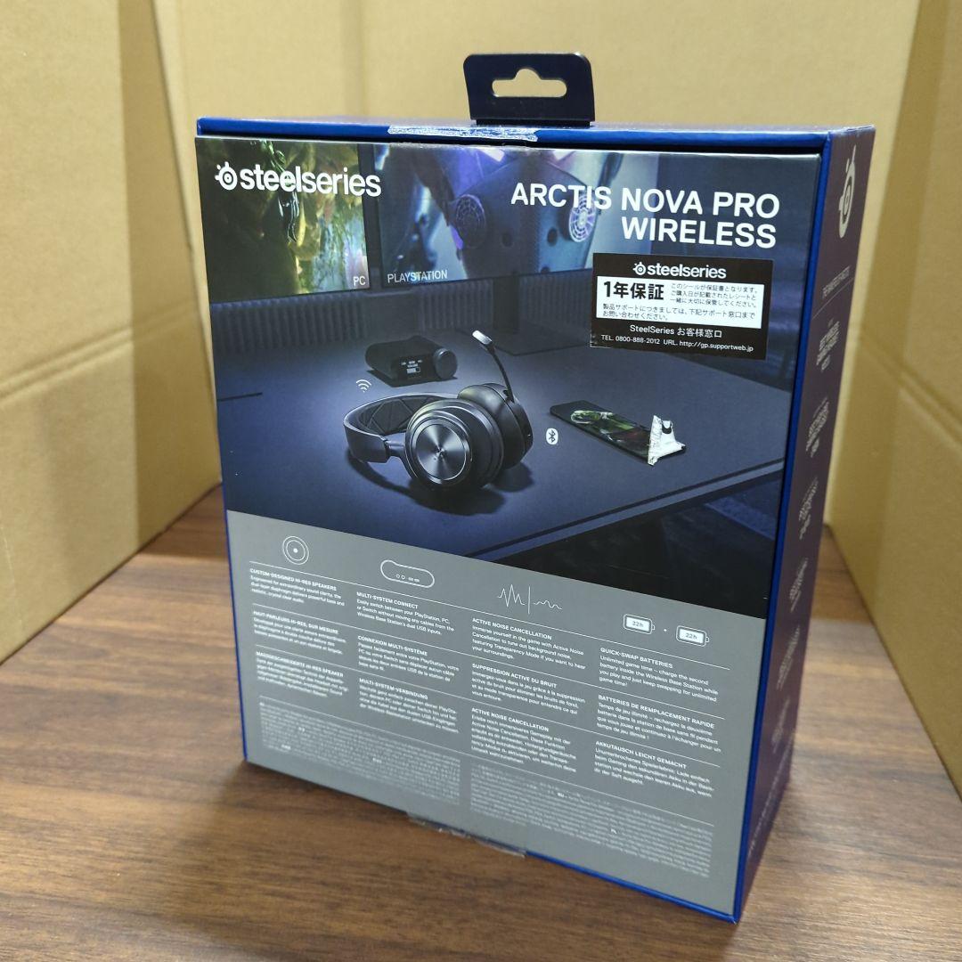ヘッドホン SteelSeries Arctis Nova Pro WirelesPC/PS