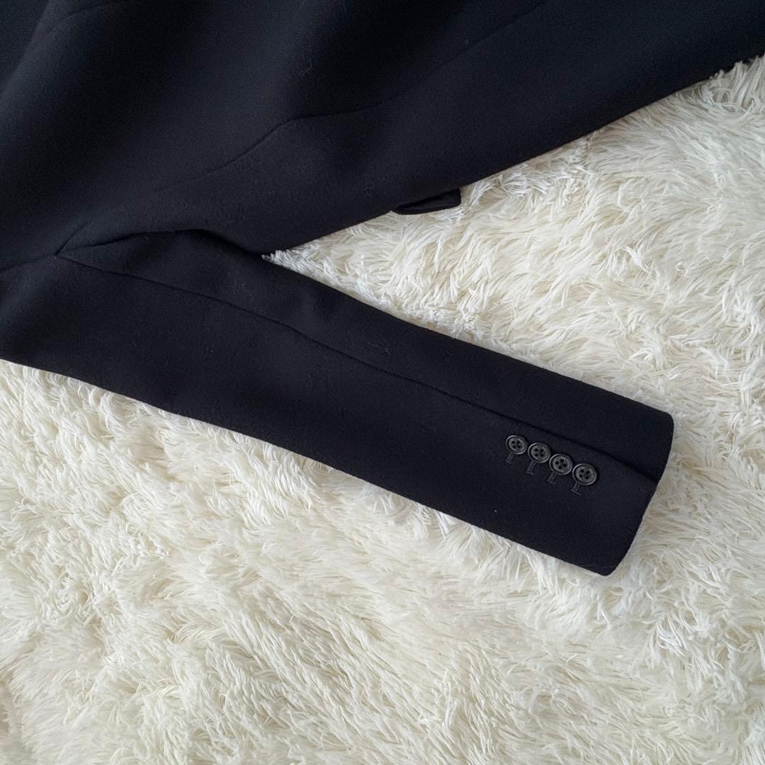 【大人気】マッキントッシュフィロソフィー☆チェスターコート ネイビー ウール M