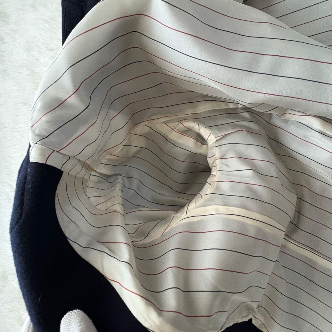 【大人気】マッキントッシュフィロソフィー☆チェスターコート ネイビー ウール M