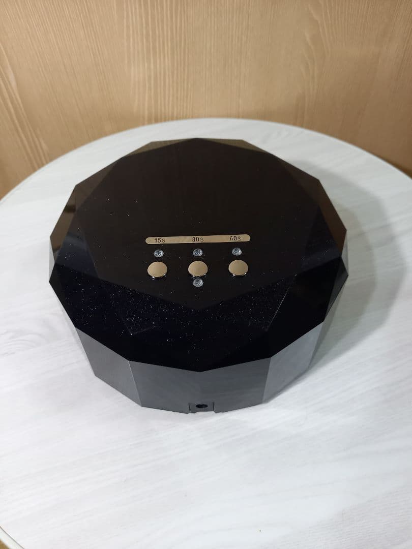 MIX LIGHT UV/LED ジェルネイルライト ラメブラック