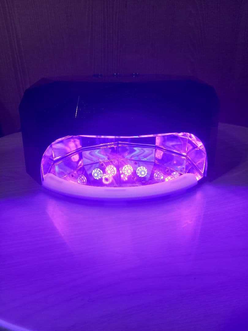 MIX LIGHT UV/LED ジェルネイルライト ラメブラック