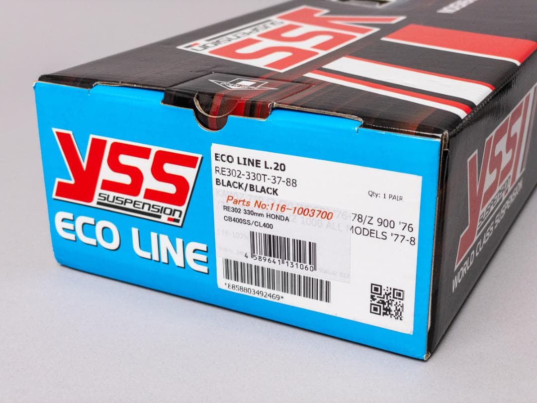 YSS リアツインショック RE302 330mm CB400SS/CL400