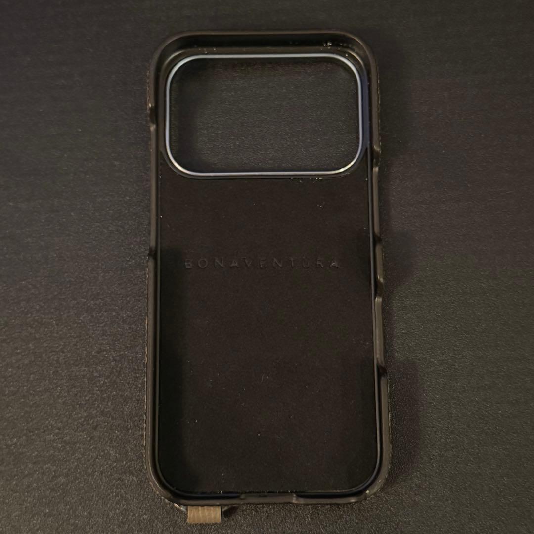 【極美品】iPhone17PromaxBONAVENTURA iPhoneケース