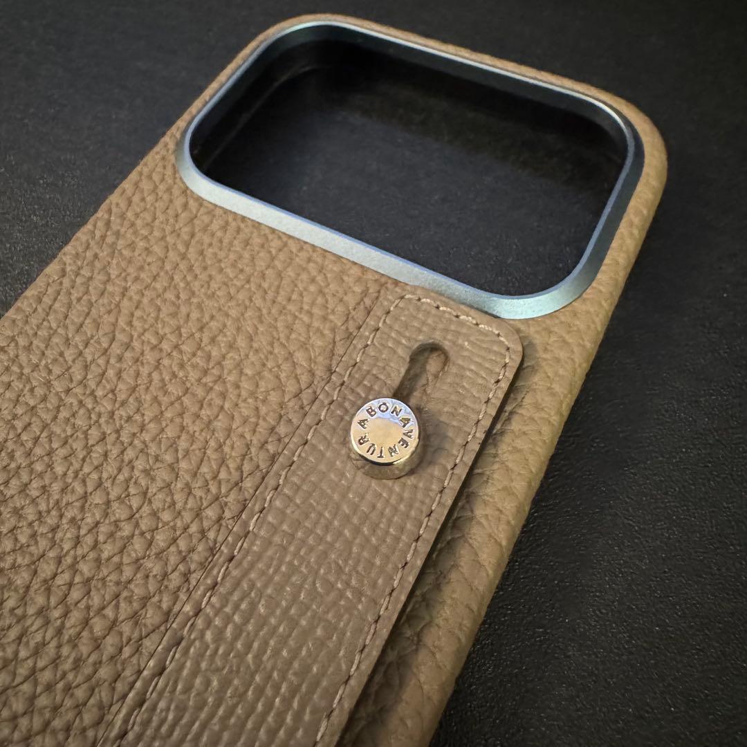 【極美品】iPhone17PromaxBONAVENTURA iPhoneケース