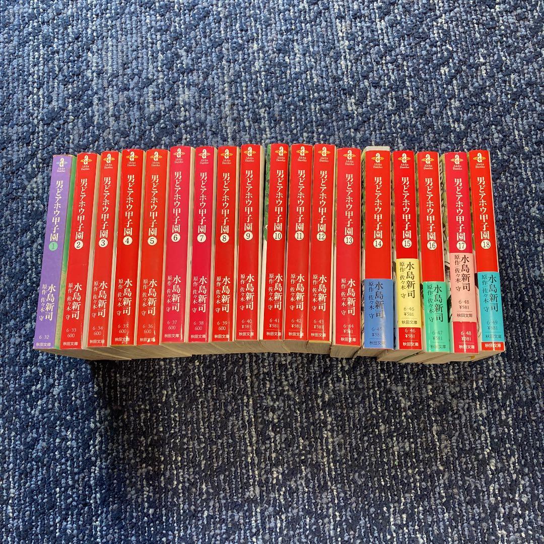 男どアホウ甲子園 全巻18冊セット