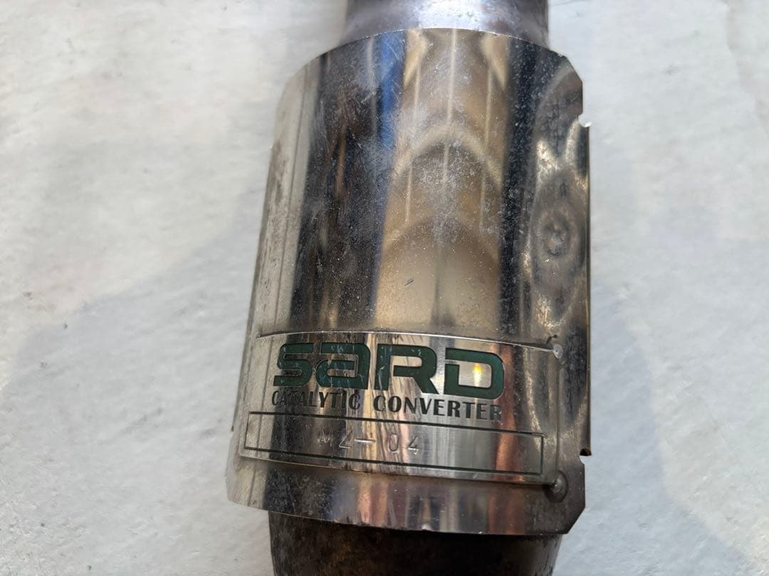 SARD メタルキャタライザー　NA8C ユーノスロードスター用