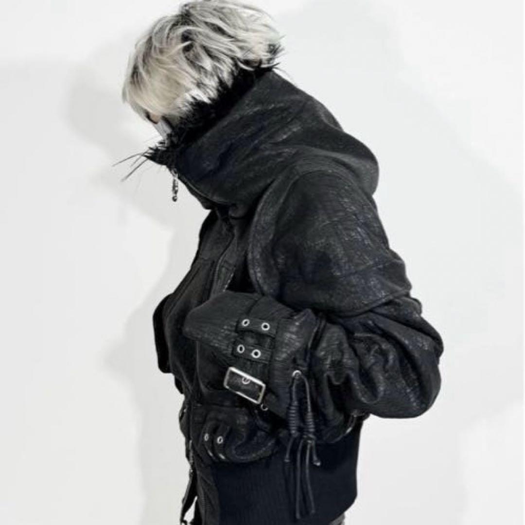 確実正規品　ATANOTHINGNESS 25AW opium レザージャケット