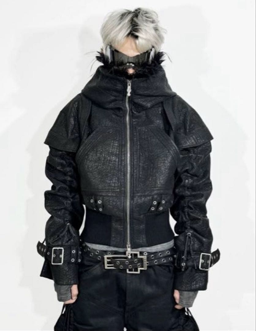 確実正規品　ATANOTHINGNESS 25AW opium レザージャケット