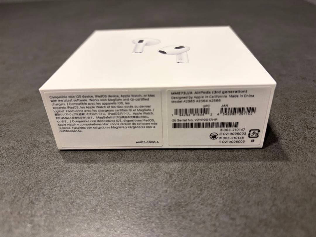 【新品未使用】AirPods3