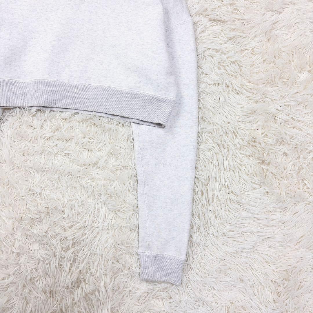 yo biotop cropped sweat shirt ホワイト