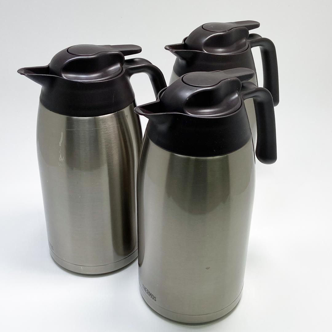 サーモス ステンレスポット ステンレスブラウン 2.0L まとめ売り