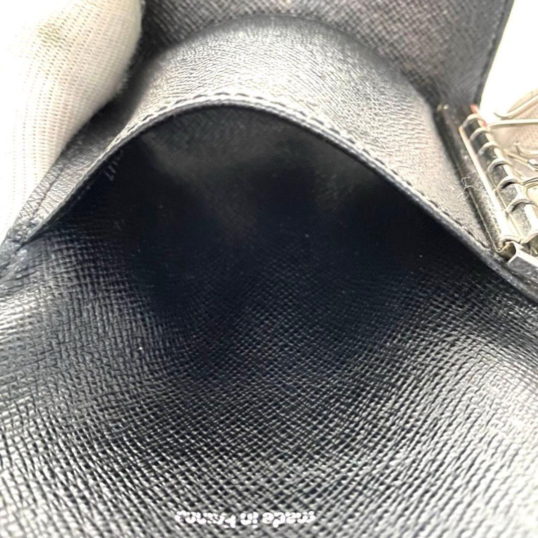 ルイ ヴィトン◎ミュルティクレ6 ダミエ グラフィット　キーケース 黒 ブラック