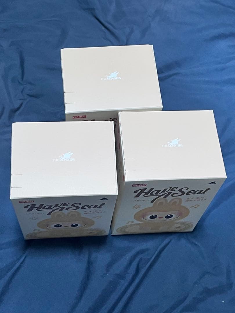 POPMART labubuラブブ Have a Seat 3個セット