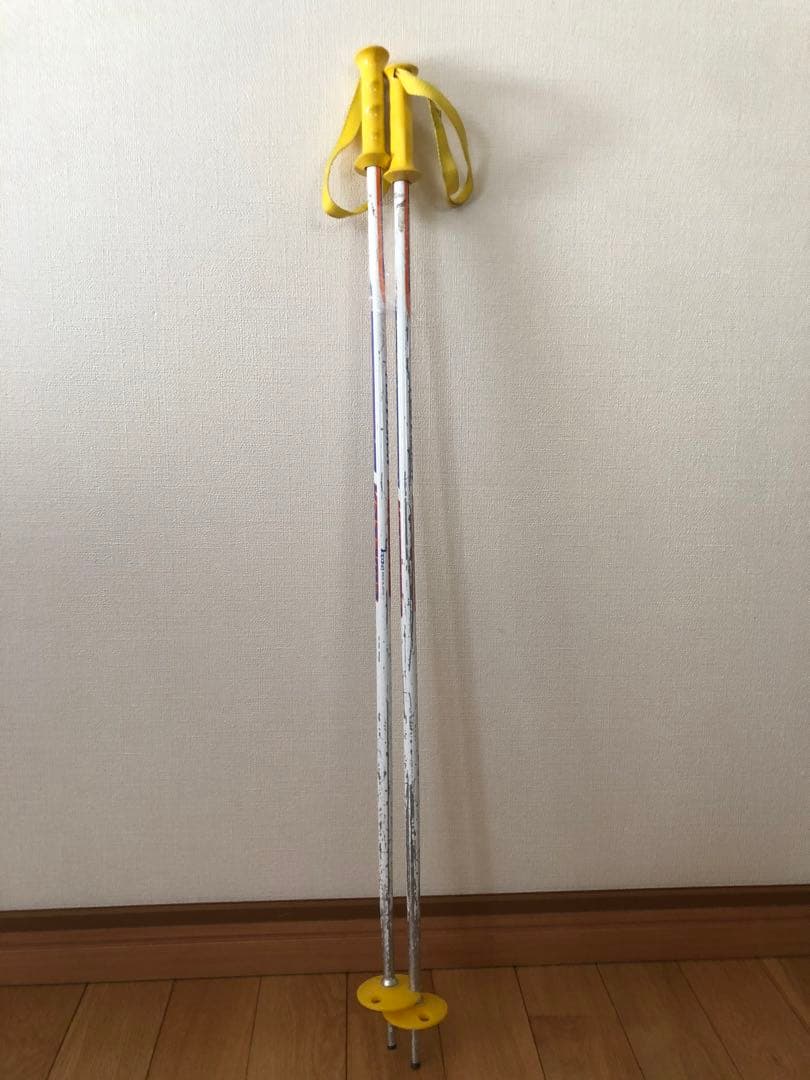 お値下げ‼️子供用スキー板 ストック ブーツ おまけ付き♪