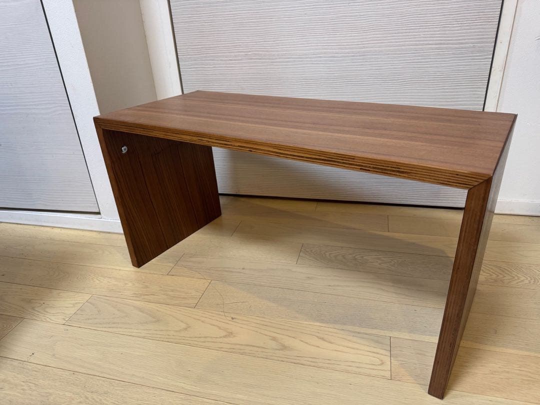 無印良品 コの字の家具 ウォールナット材 70㎝