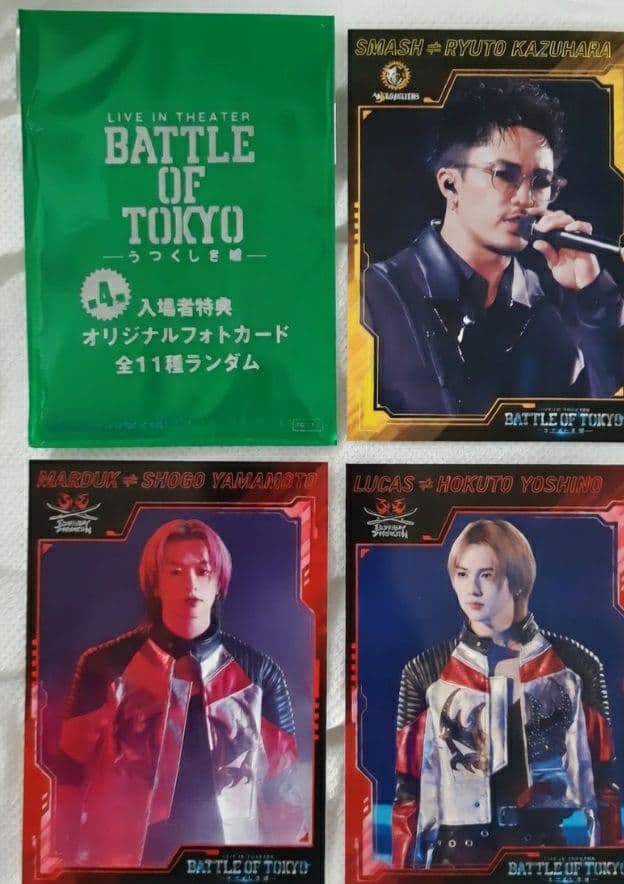 ぐ*み様 BATTLE OF TOKYO うつくしき嘘　11枚セット