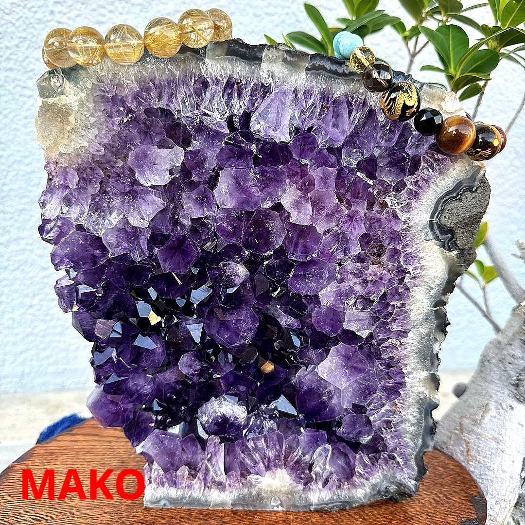 M1790☆アメジストクラスター4.2Kg☆ウルグアイ産☆天然石☆N50903