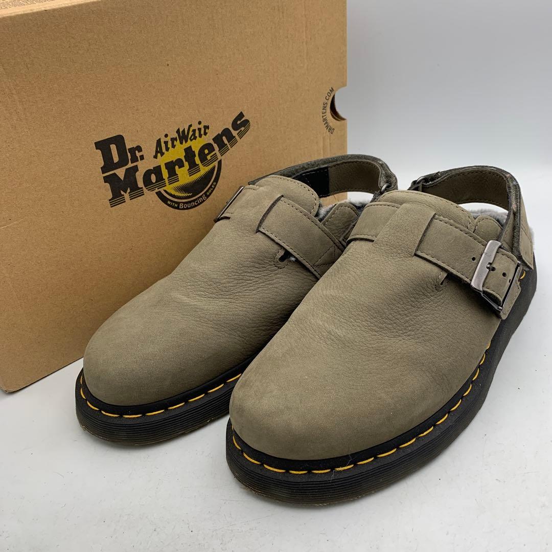 V337 ドクターマーチン サンダル US10 約28cm カーキ
