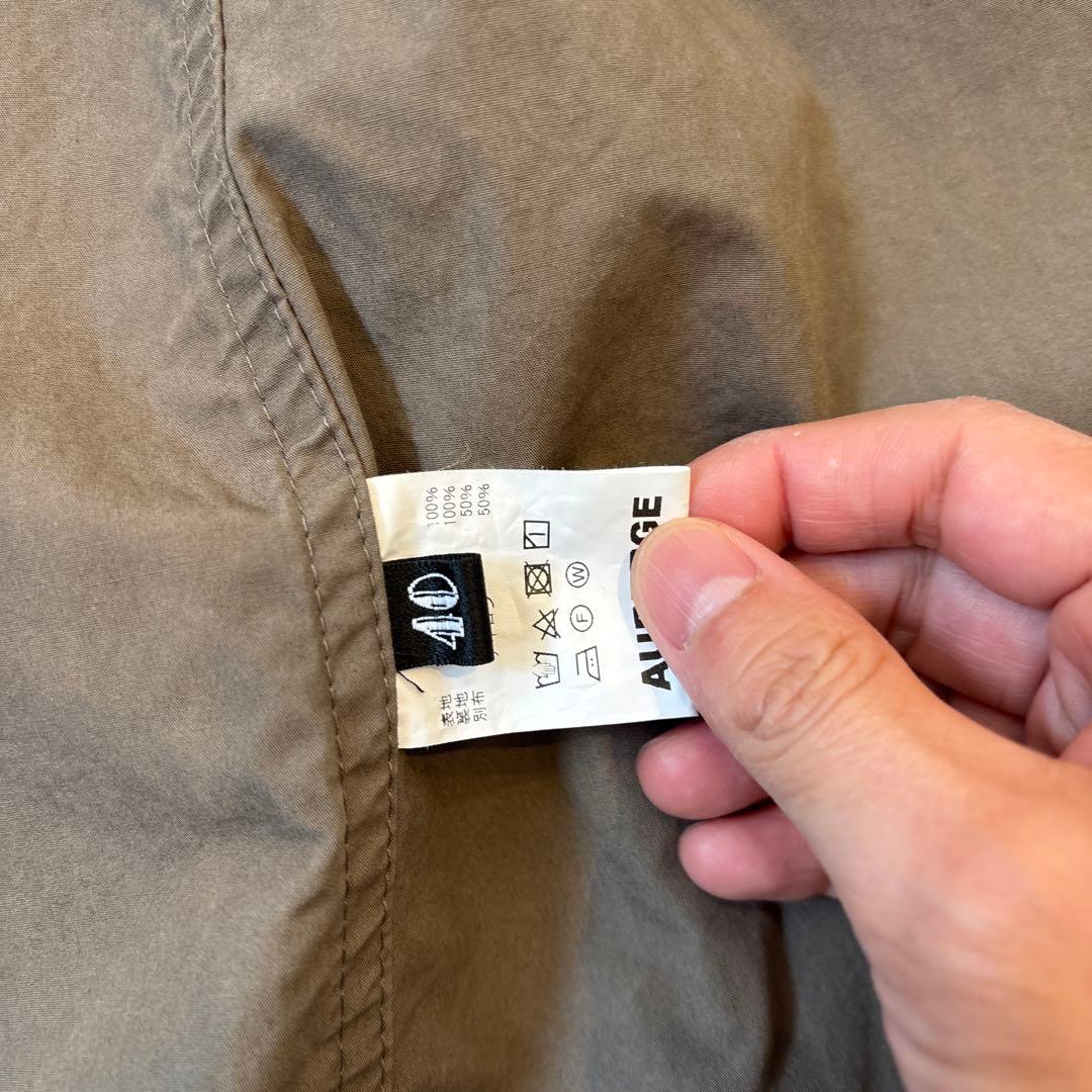 AUBERGE オリーブグリーン ミリタリー　ma-1