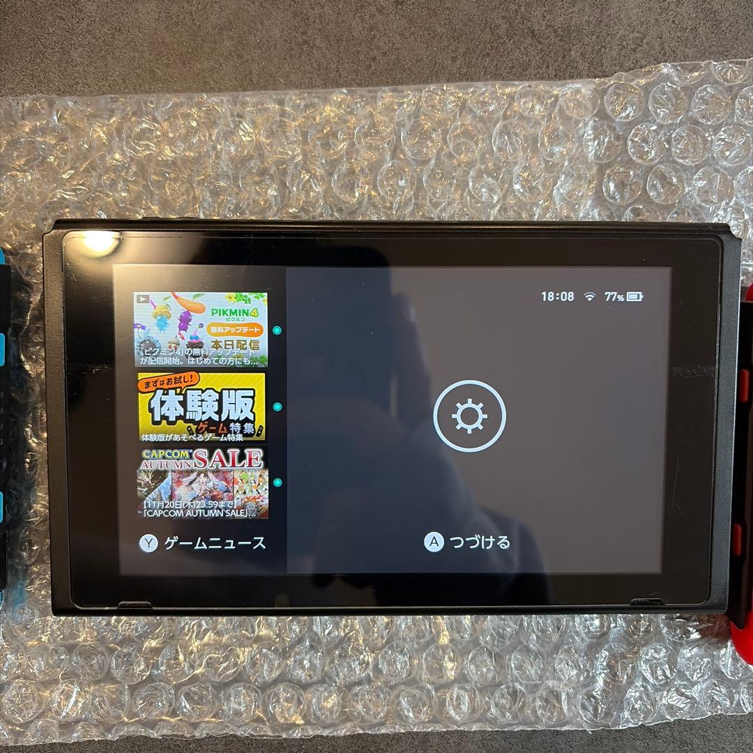 ※コメント無し購入可【動作確認済】switch 本体 旧型 SDカード付