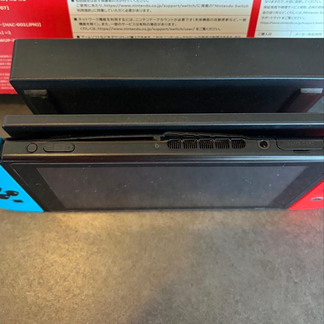 ※コメント無し購入可【動作確認済】switch 本体 旧型 SDカード付