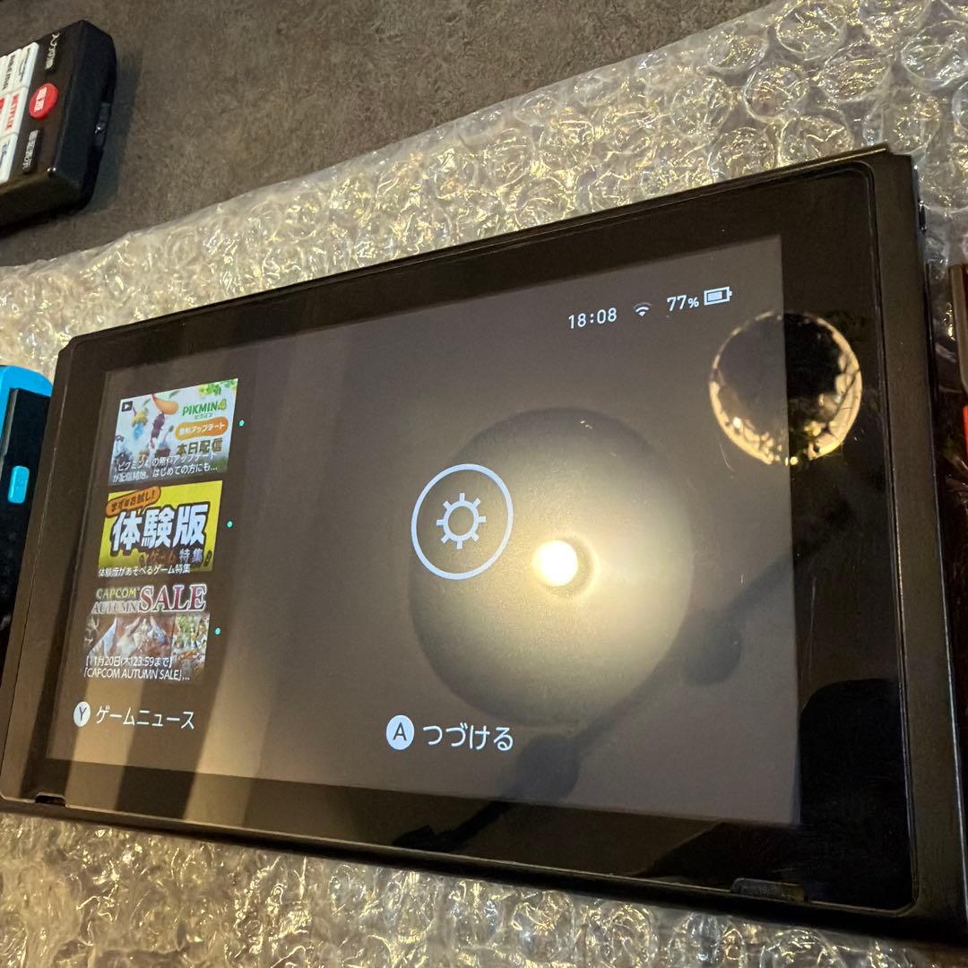 ※コメント無し購入可【動作確認済】switch 本体 旧型 SDカード付