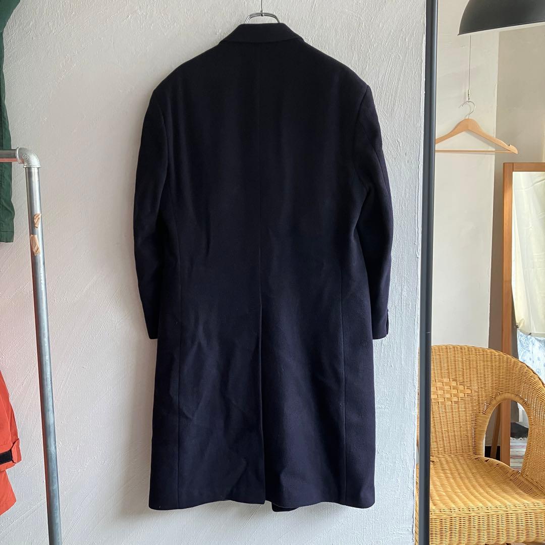 イングランド製 Burberrys カシミヤ ダブル チェスターコート