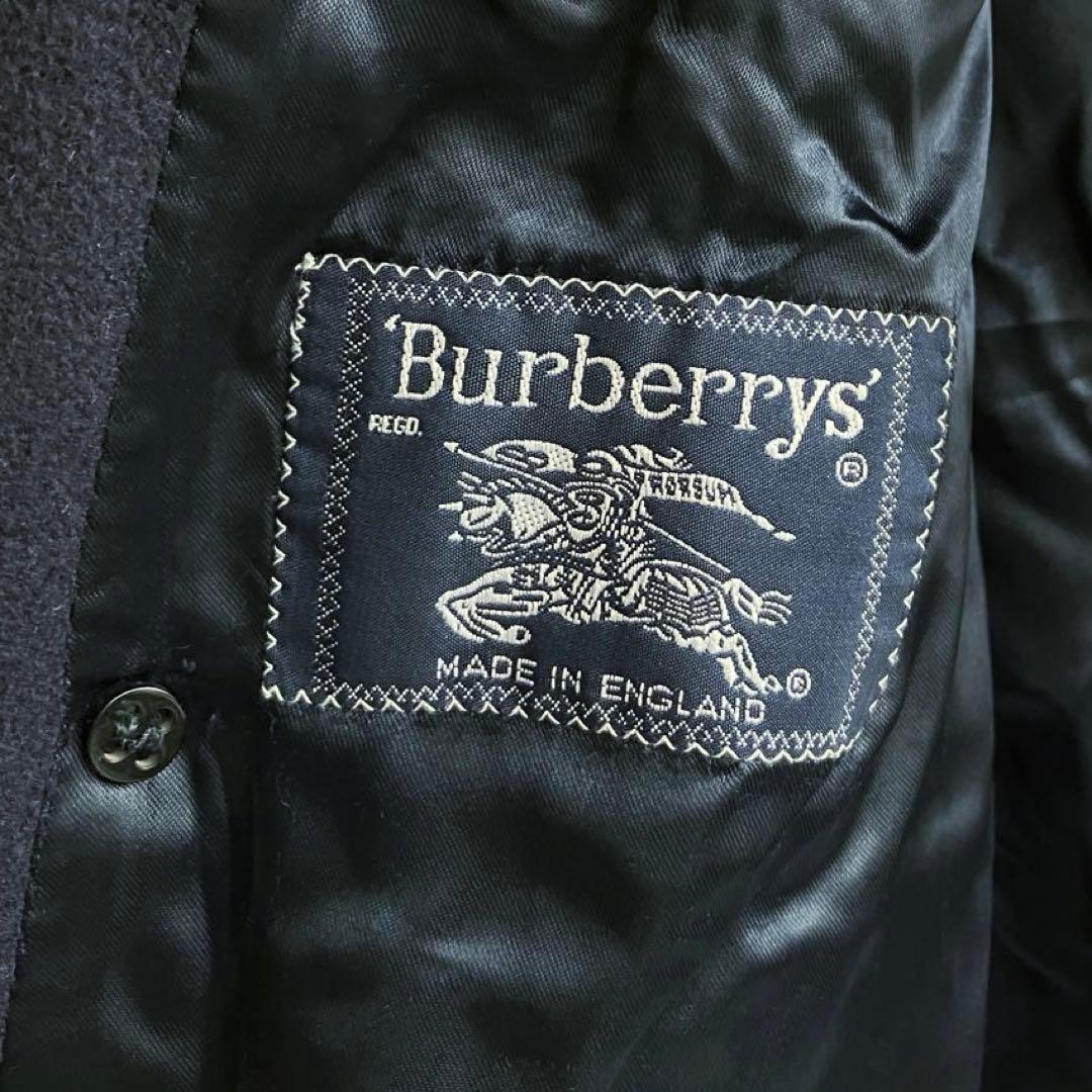 イングランド製 Burberrys カシミヤ ダブル チェスターコート