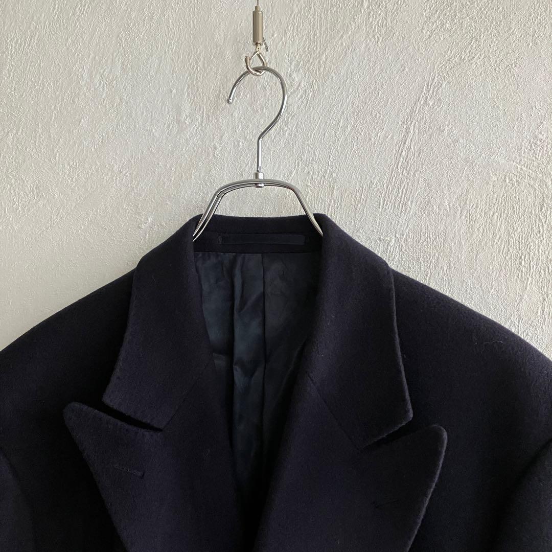 イングランド製 Burberrys カシミヤ ダブル チェスターコート