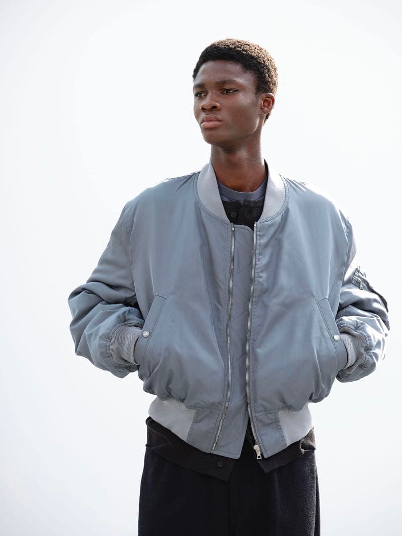 AURALEE Silk Twill Flight Blouson サイズ4