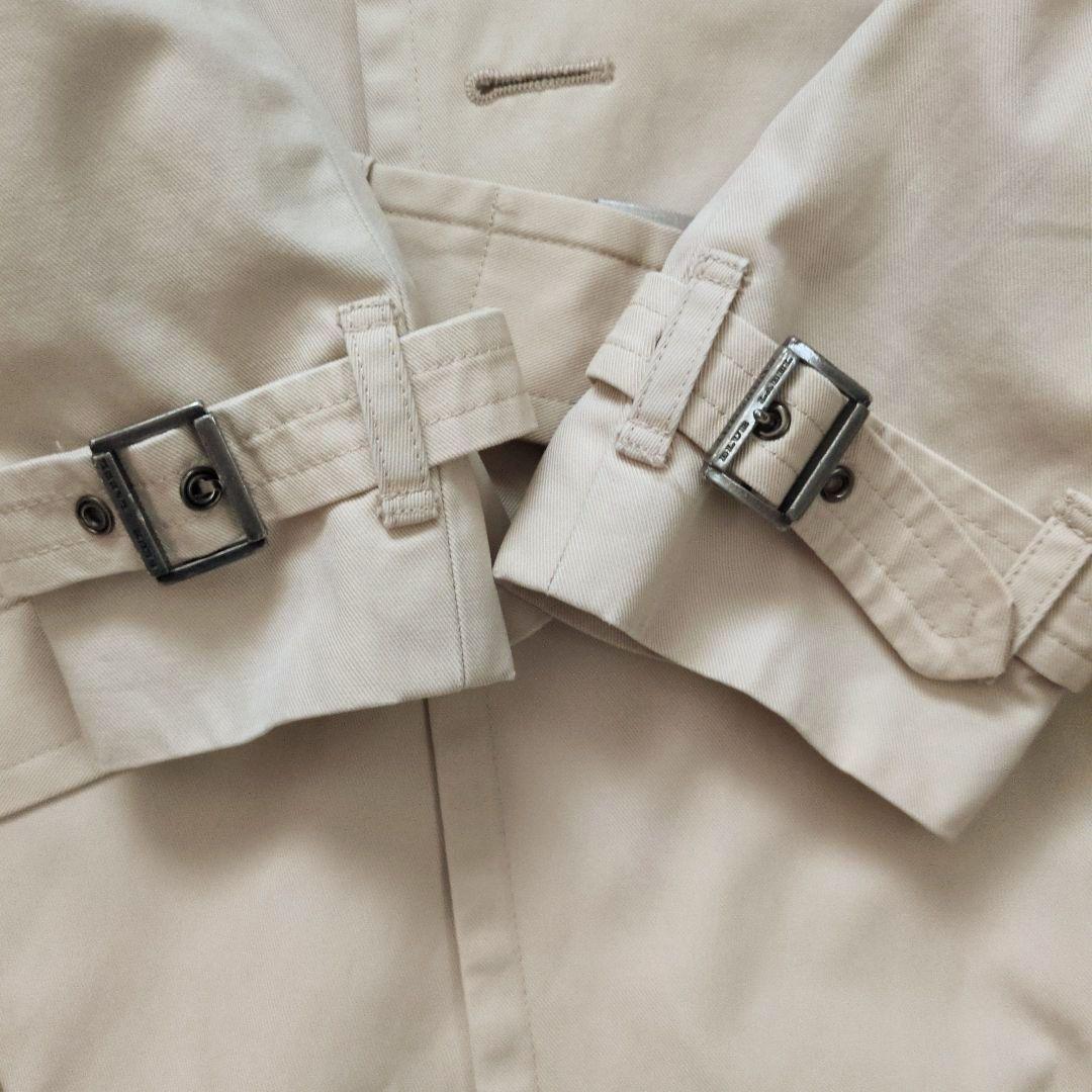 【BURBERRY】トレンチコート　ライナー付き　キナリ　40