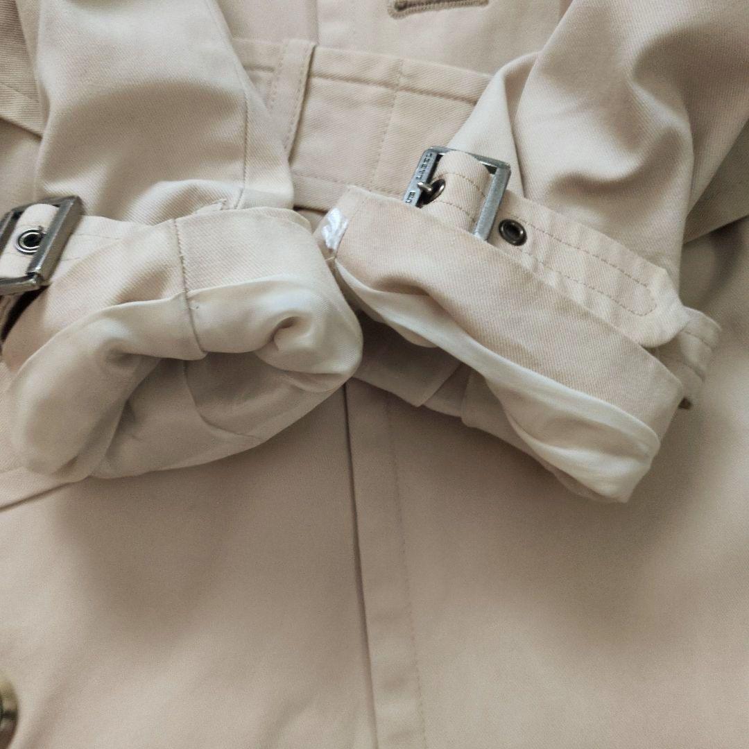 【BURBERRY】トレンチコート　ライナー付き　キナリ　40