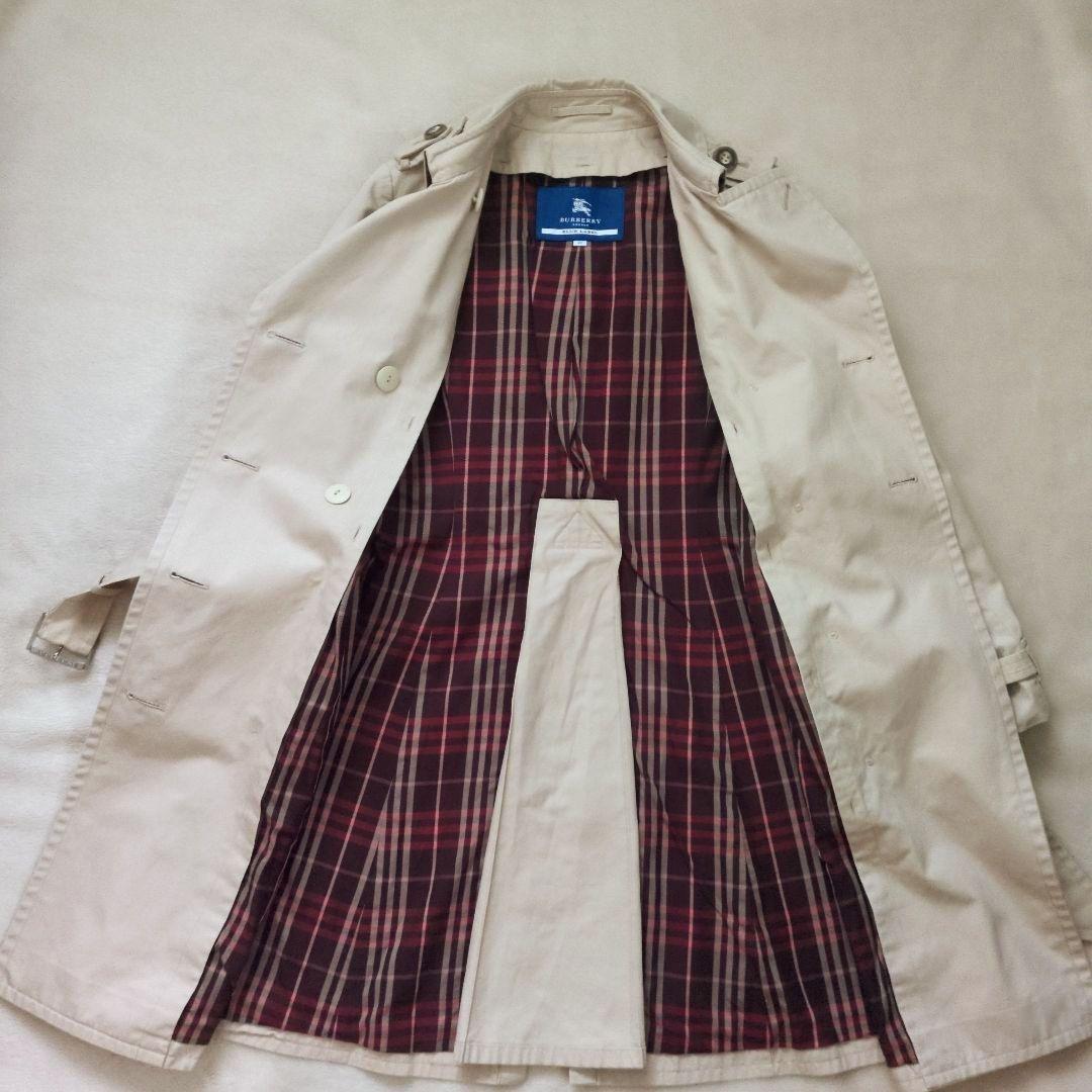 【BURBERRY】トレンチコート　ライナー付き　キナリ　40