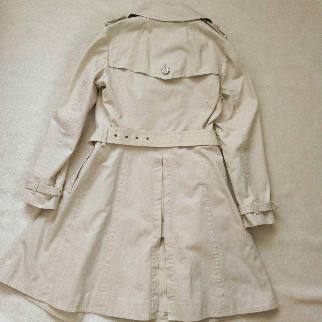 【BURBERRY】トレンチコート　ライナー付き　キナリ　40