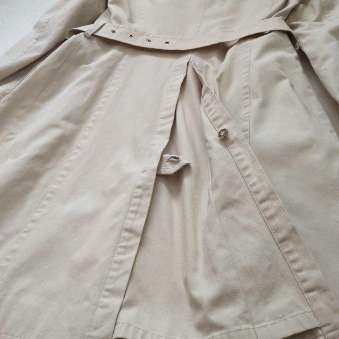 【BURBERRY】トレンチコート　ライナー付き　キナリ　40