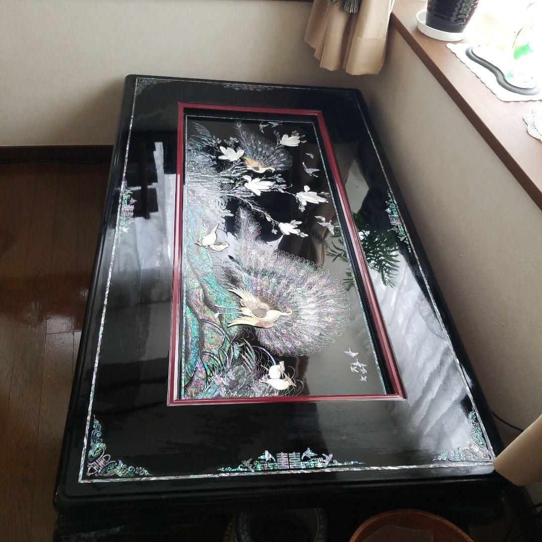 螺鈿センターテーブル