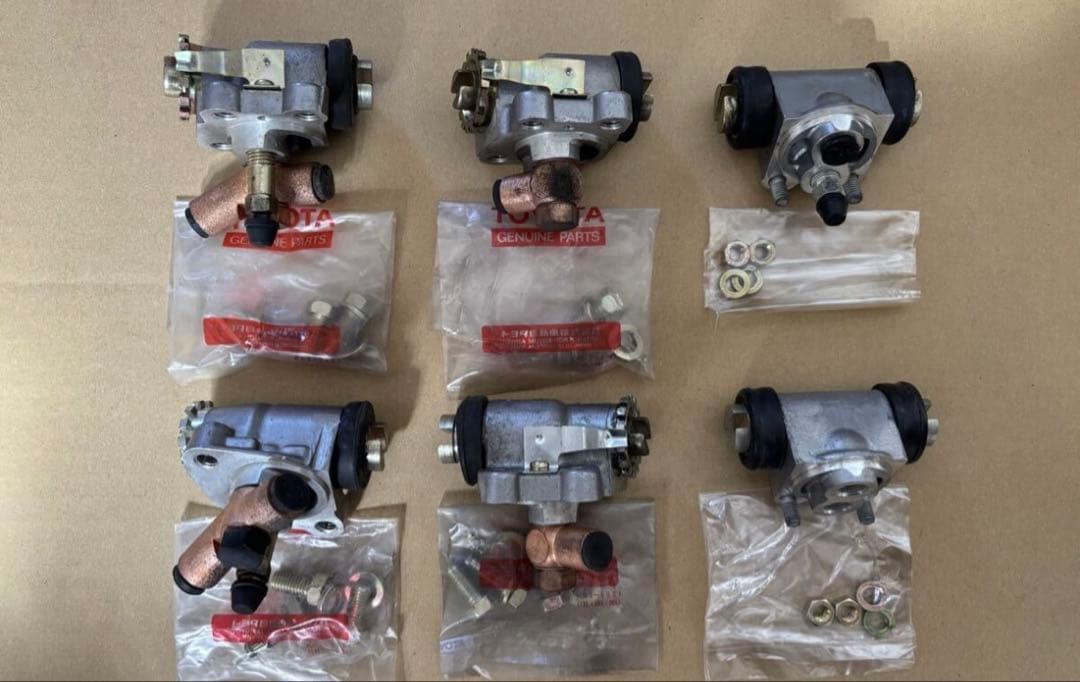 ヒ*ツ様 旧車トヨタスポーツ800 UP15 ヨタハチ フロント リアホイールシ