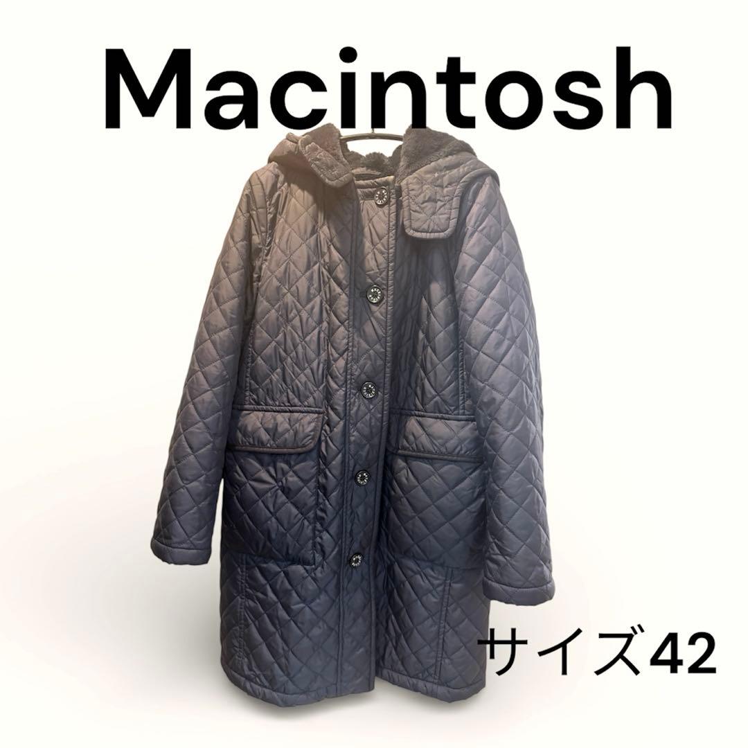 Macintosh マッキントッシュ　キルティング コート　裏ボア　サイズ42