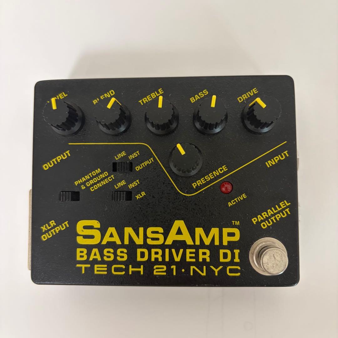 【美品】TECH 21 SansAmp Bass D DI