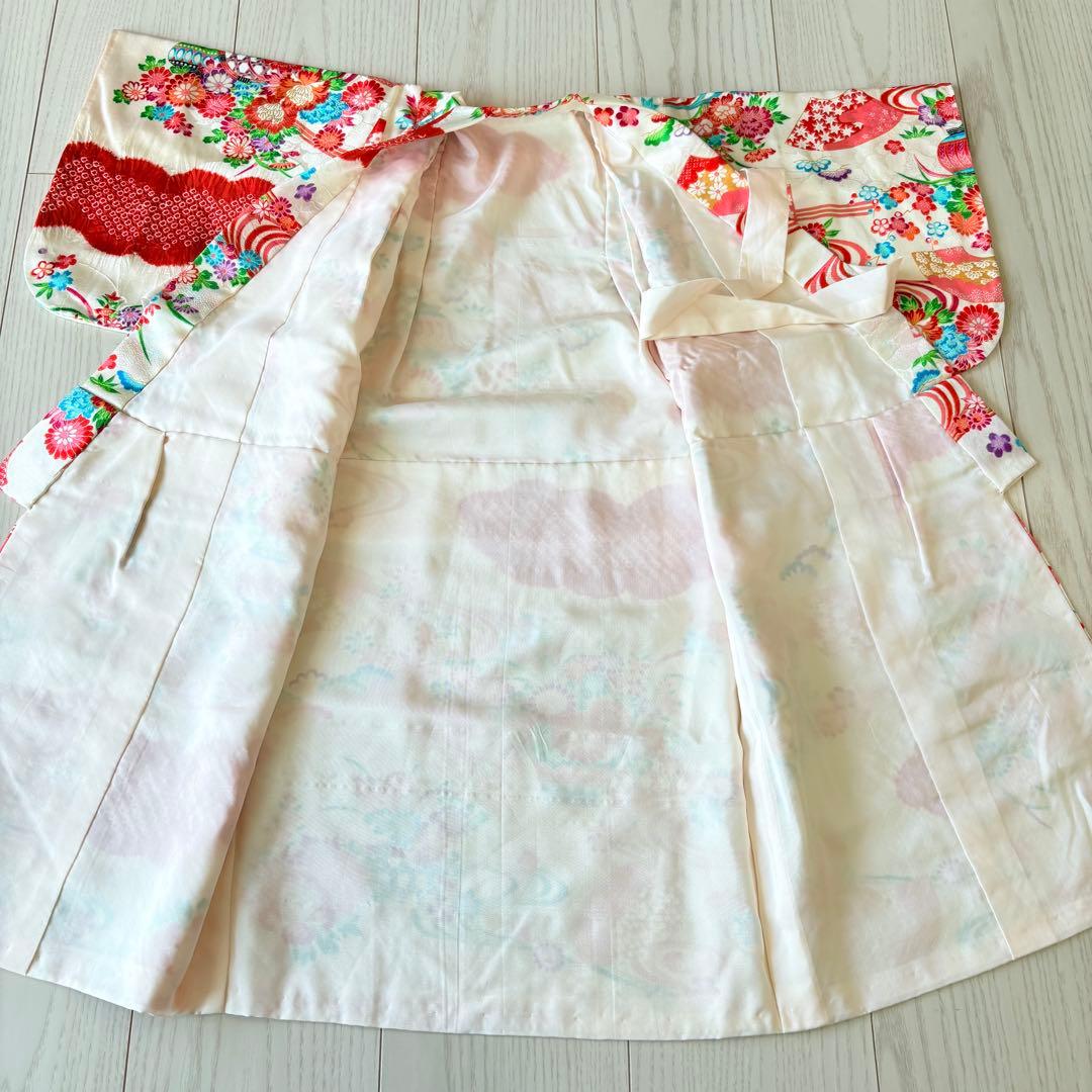 姉妹　2着分　子供　着物　七五三 お揃い　絞り