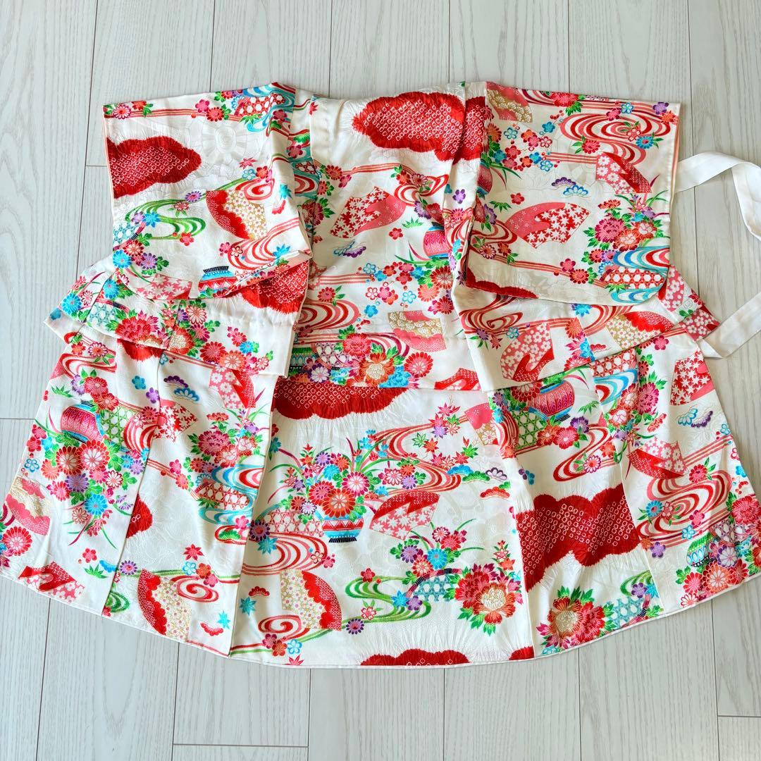 姉妹　2着分　子供　着物　七五三 お揃い　絞り