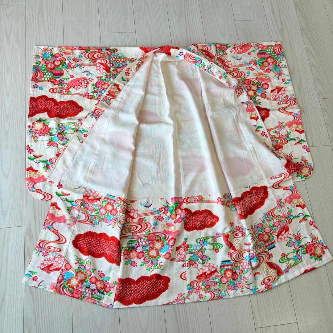 姉妹　2着分　子供　着物　七五三 お揃い　絞り