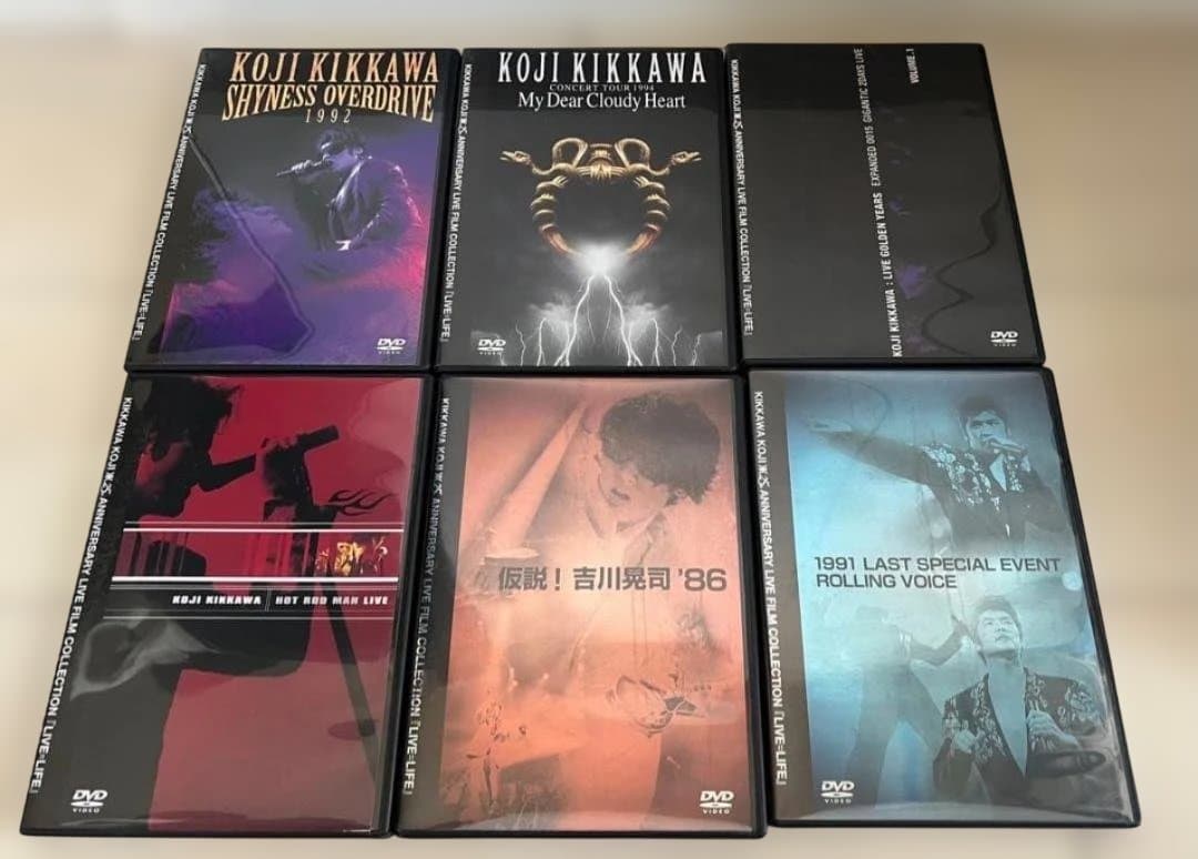 KIKKAWA KOJI 25th Anniversary DVD セット