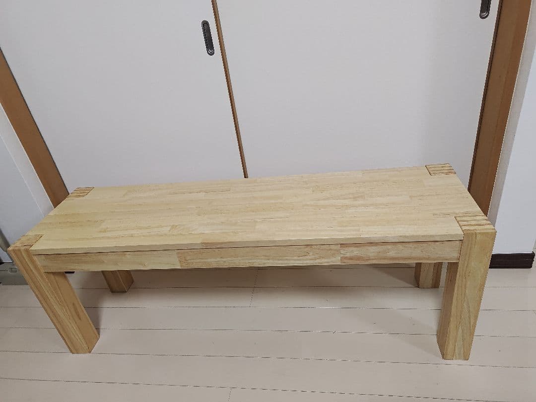 【美品/送料込み】IKEA イケア NORDBY ノールドビー 木製ベンチ