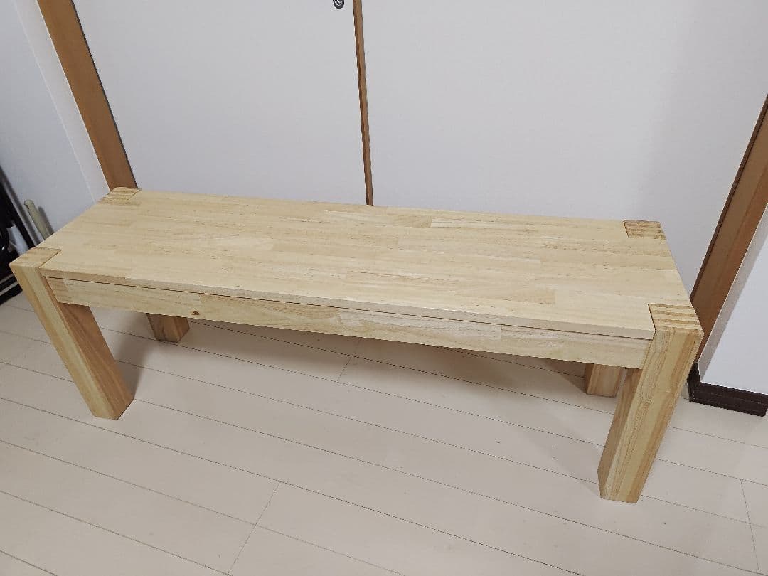 【美品/送料込み】IKEA イケア NORDBY ノールドビー 木製ベンチ