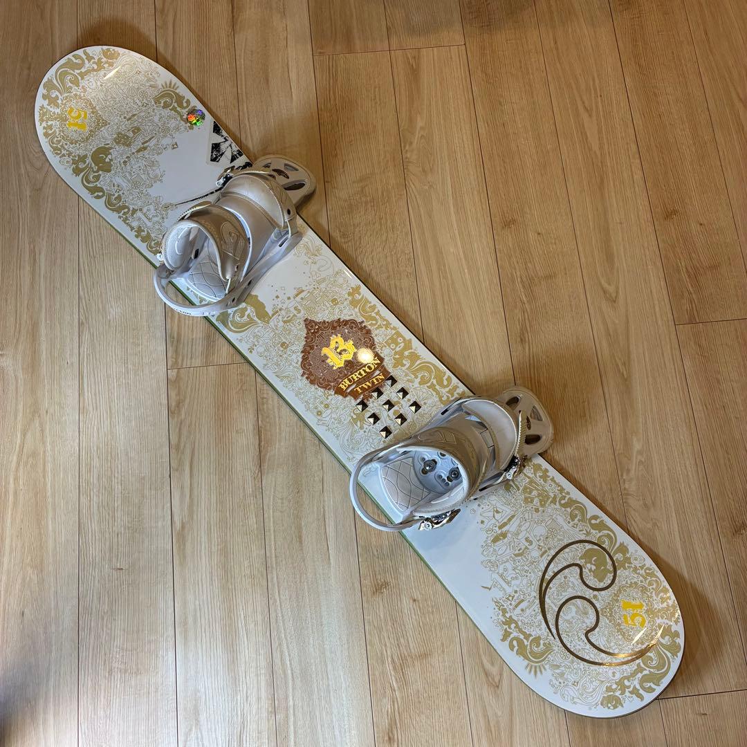 BURTON TWIN 151cm Custom M キャリーバック3点セット！