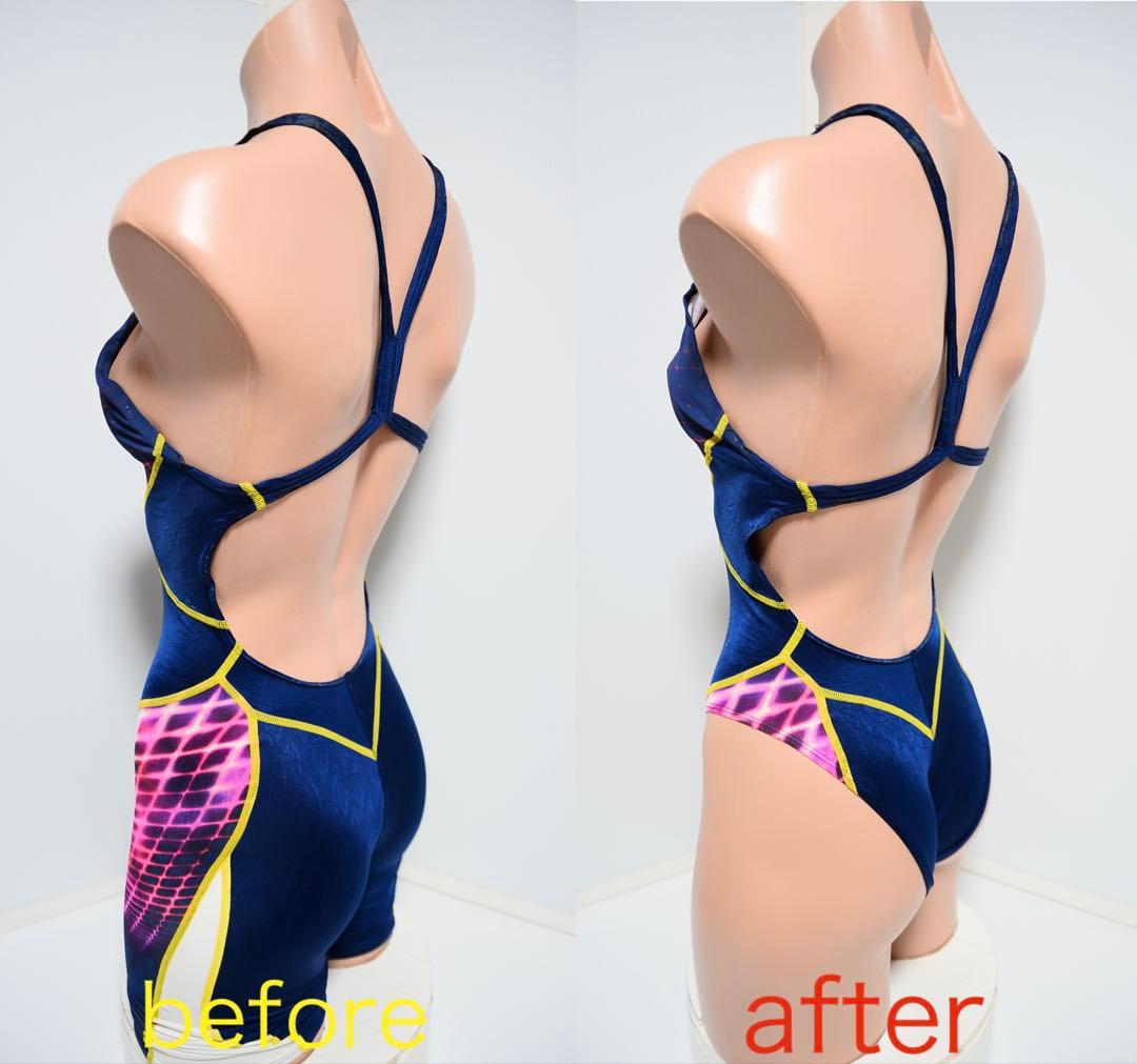 ミズノ mizuno 小尻カット ハイレグ rom 競泳水着 コスプレ グラビア